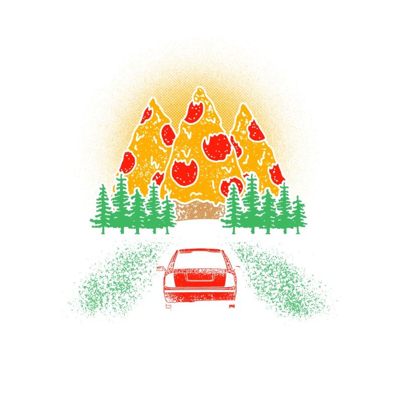 Mountain pizza gift
