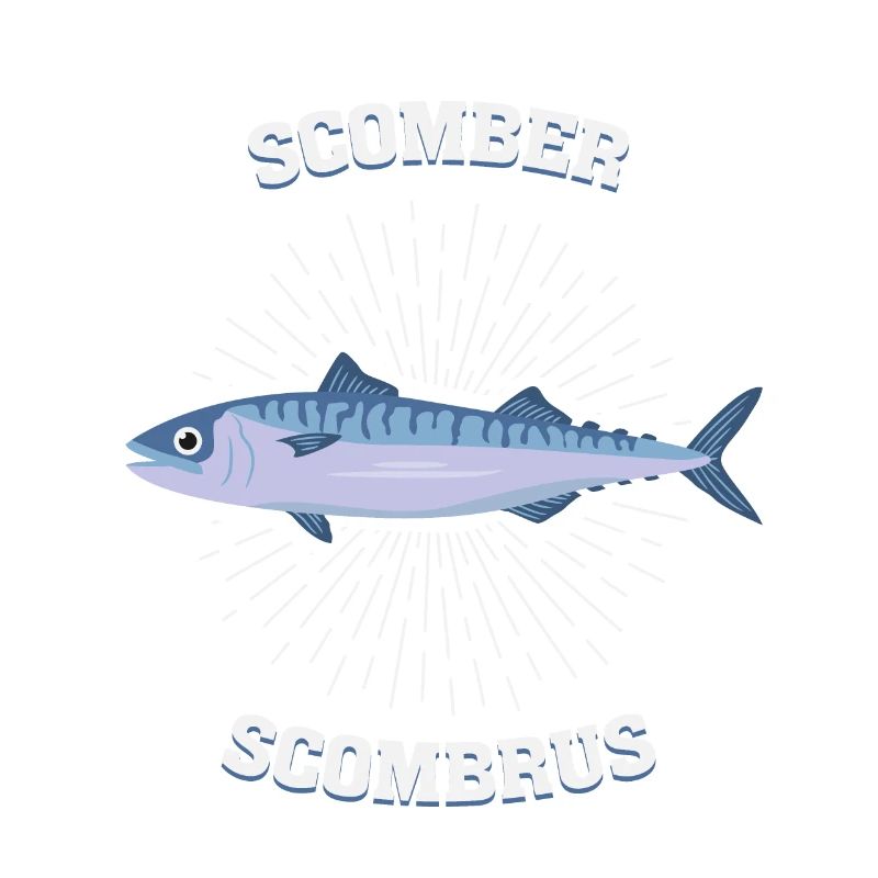Scomber scombrus Mackerel Gift Saltwater Fish