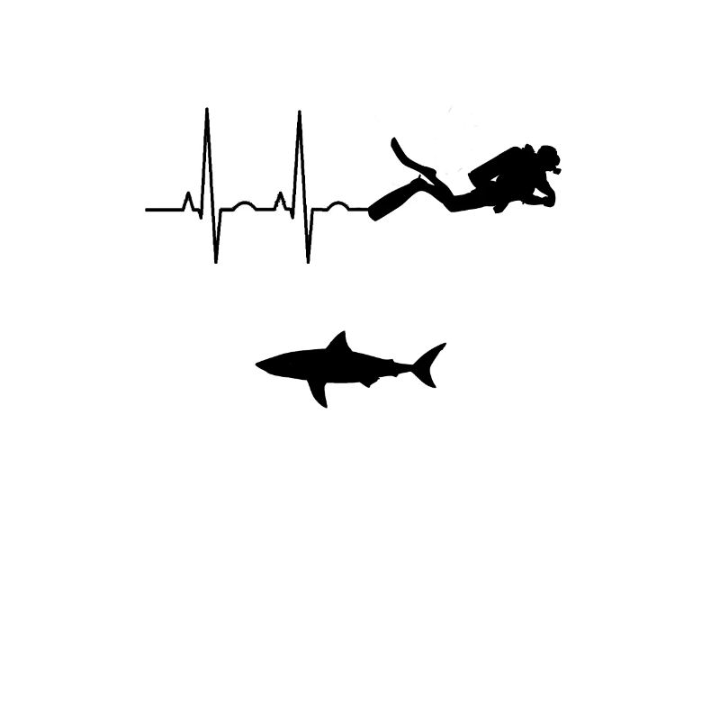Idée cadeau de plongée sous-marine avec le requin plongeur