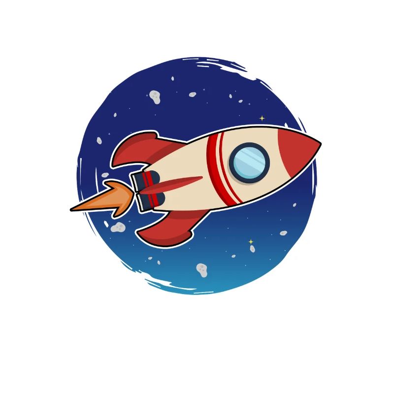 Fast Rocket Launches into space