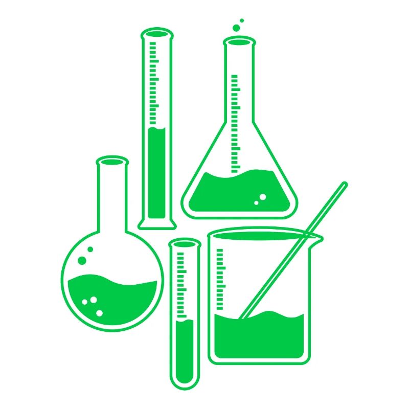 Chemistry flask science gift idea