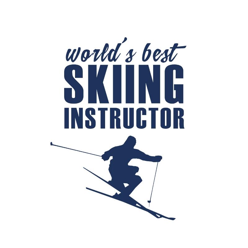 Ski Instructor Skilehrer Ski Coach Skilehrerin Ski