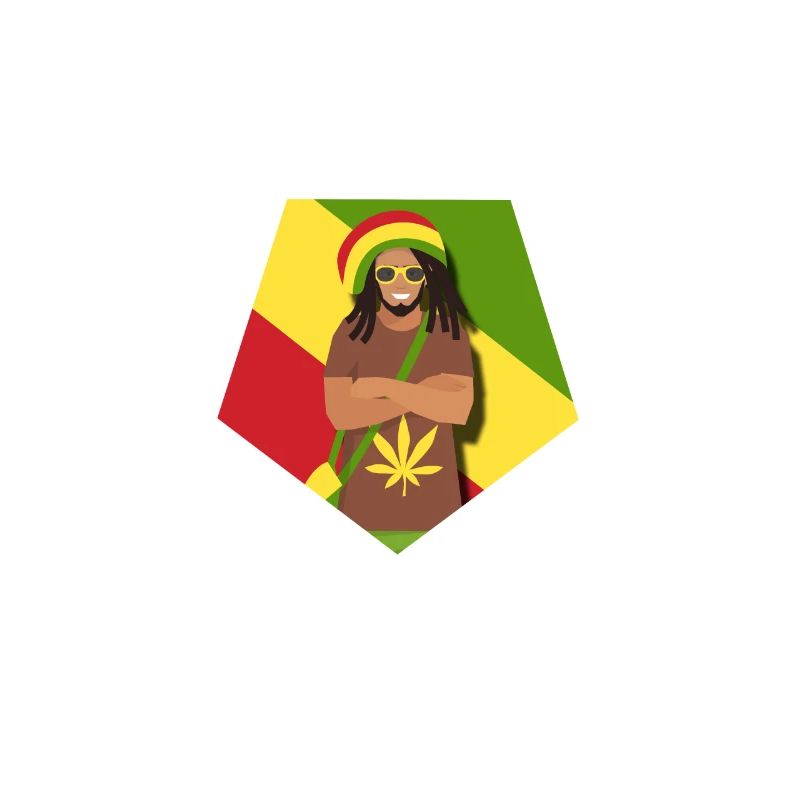 Reggae Rastamann - Geschenk