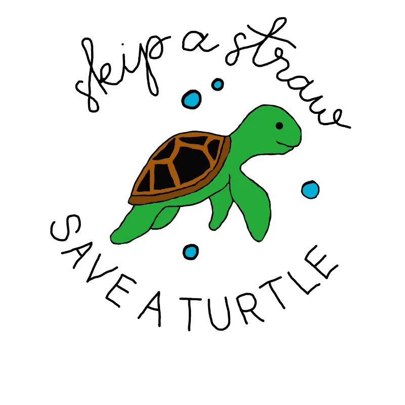 SKIP A STRAW SAVE A TURTLE