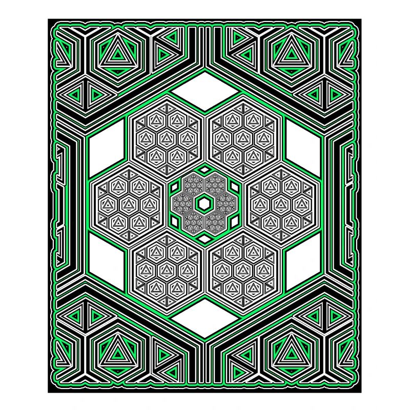 Sacred Geometry Shirt Goa Psy Pattern DMT LSD Aum