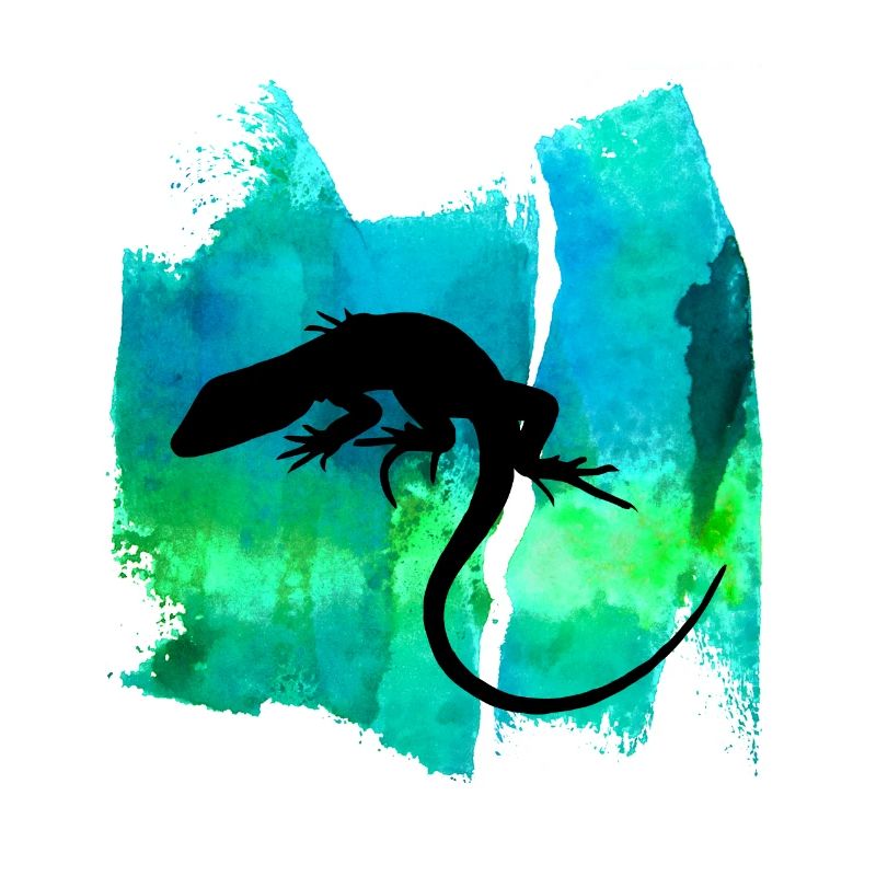 Lizard Eidechse T Shirt