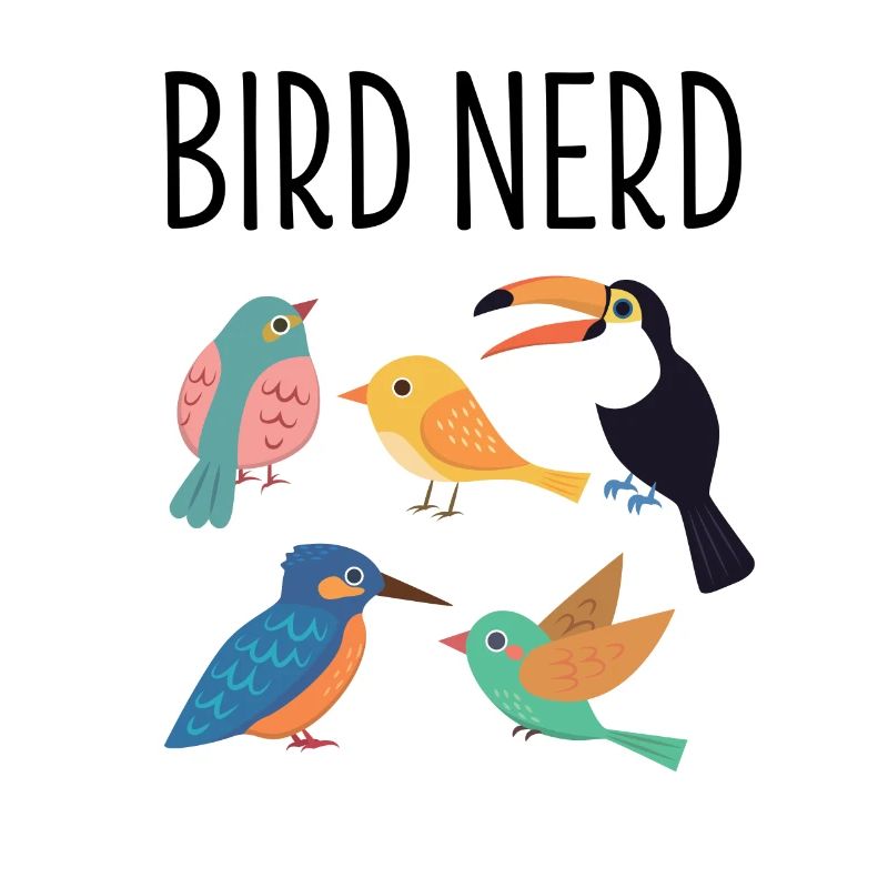 Nerd Schnabel Exotisch Vogel Tier Geschenk