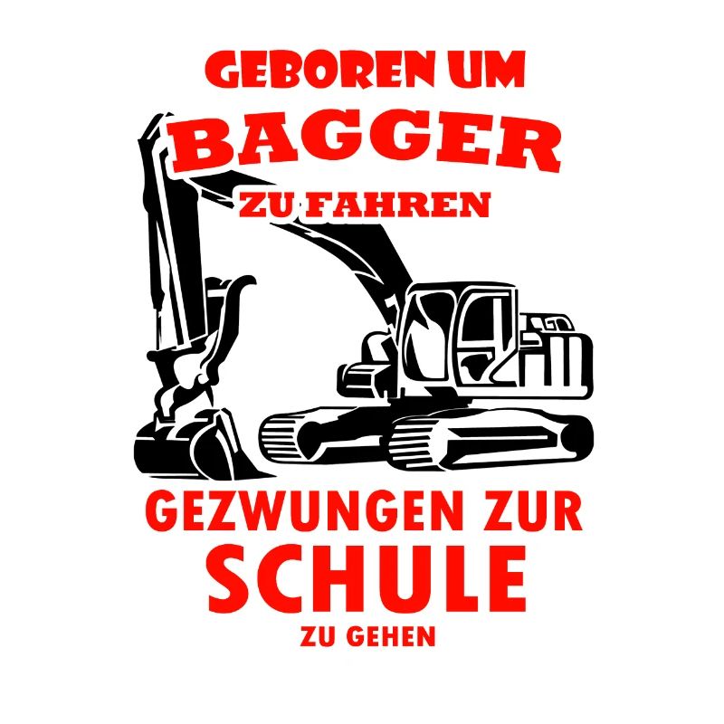 Né à digger forcé d'aller à l'école