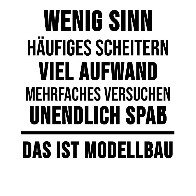 Modellbau Modellbauer Lustiges Geschenk