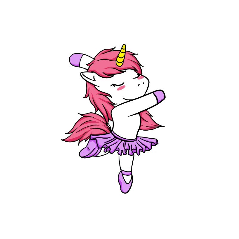 cadeau de ballet licorne