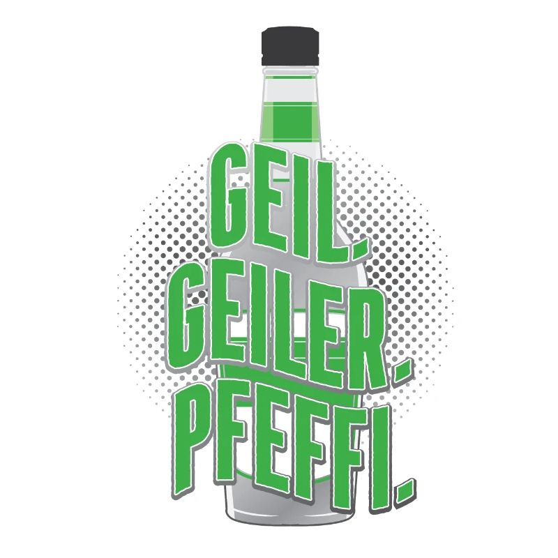 Pfeffi Crew Pfefferminzschnaps Likör Schnaps