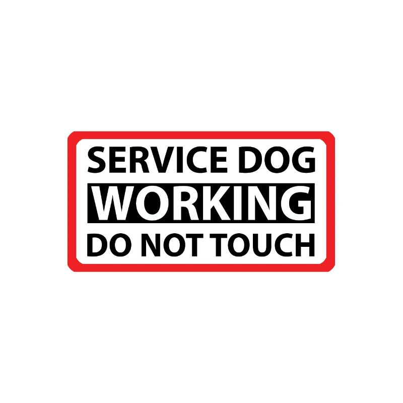 Service Dog Working Please Do Not Touch