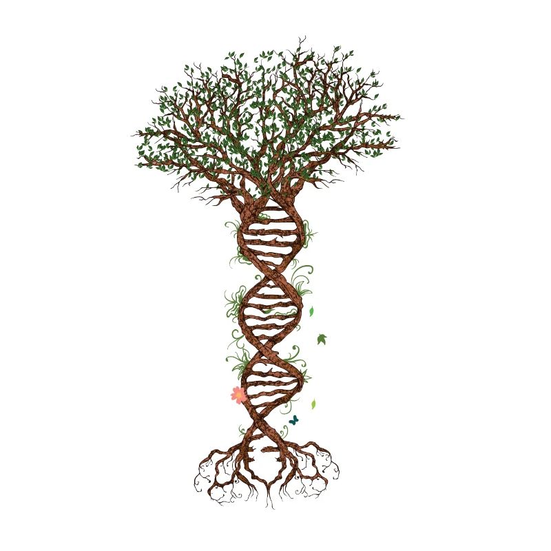 Weltenbaum - Mutter Natur, DNA, Erde
