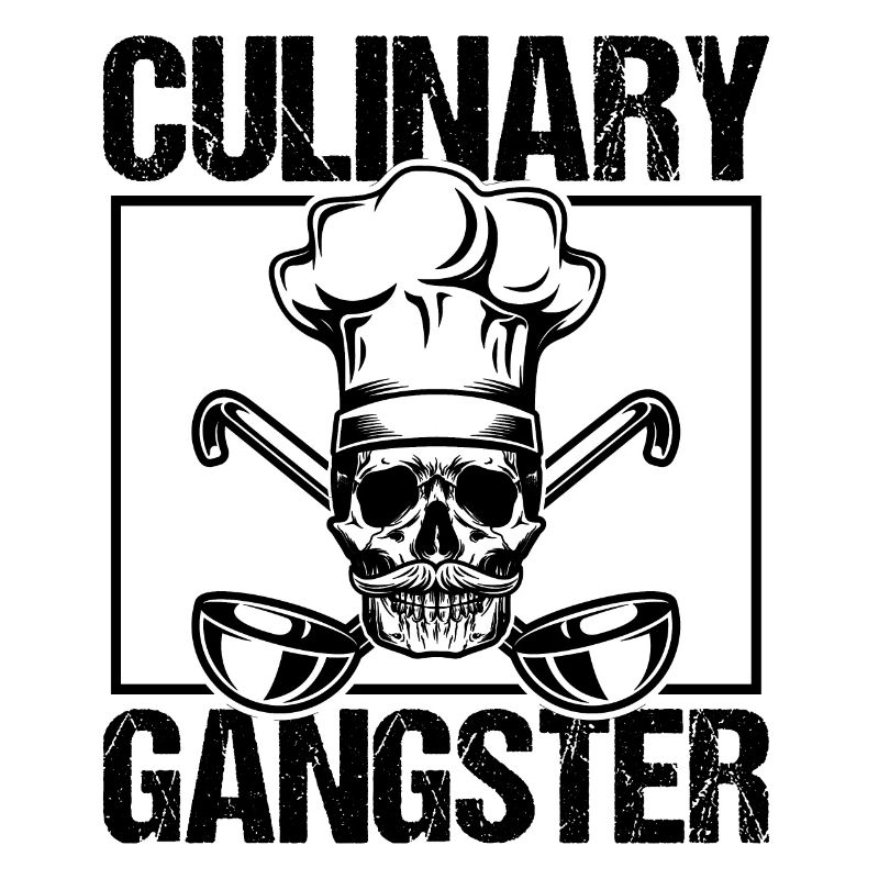 Chef Skull Cooking Kitchen Gift