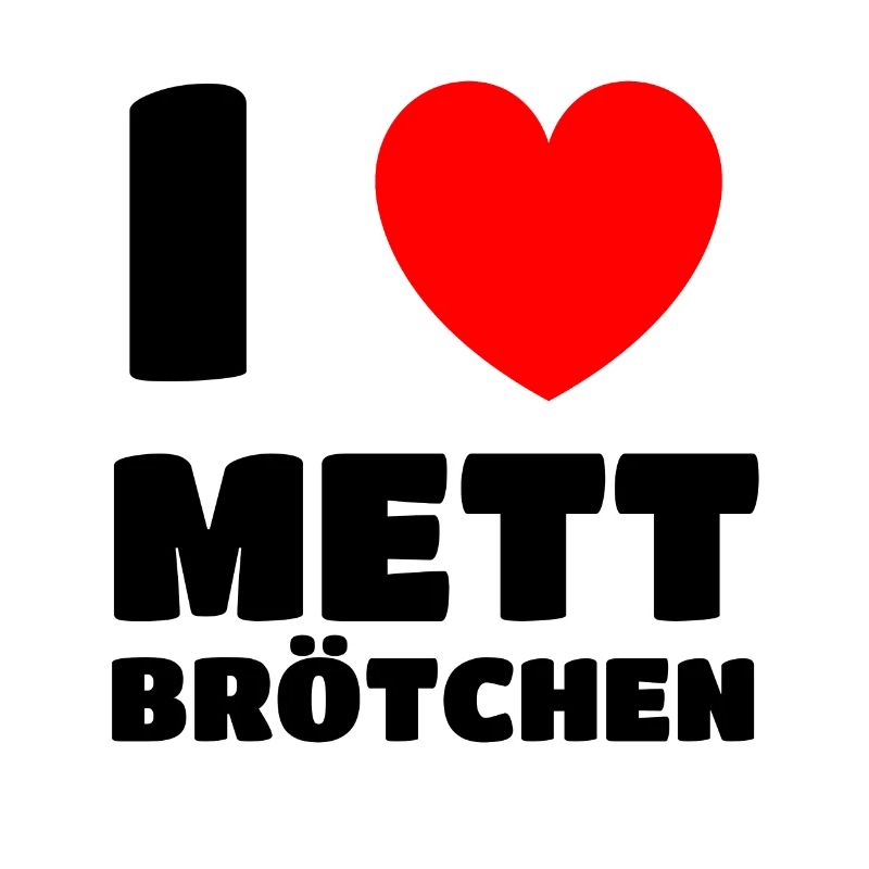 Ich liebe Mett Mettigel Hackfleisch Geschenk