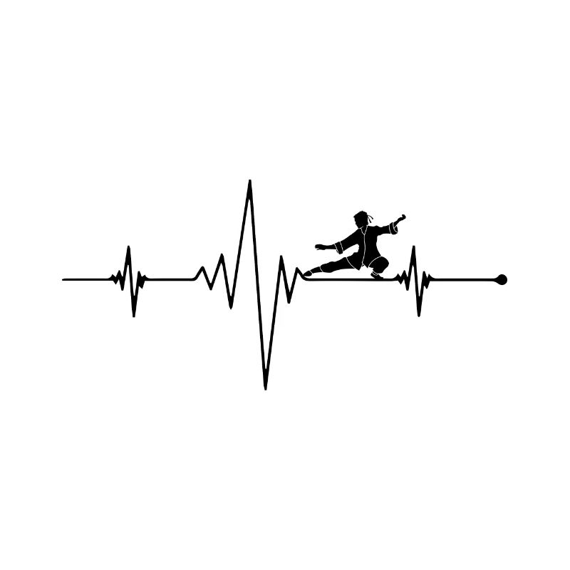 Heartbeat, karate, hobby, gift idea, fighter