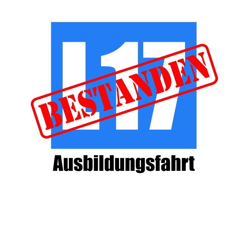 Fahrprüfung bestanden Führerschein L17 Geschenk