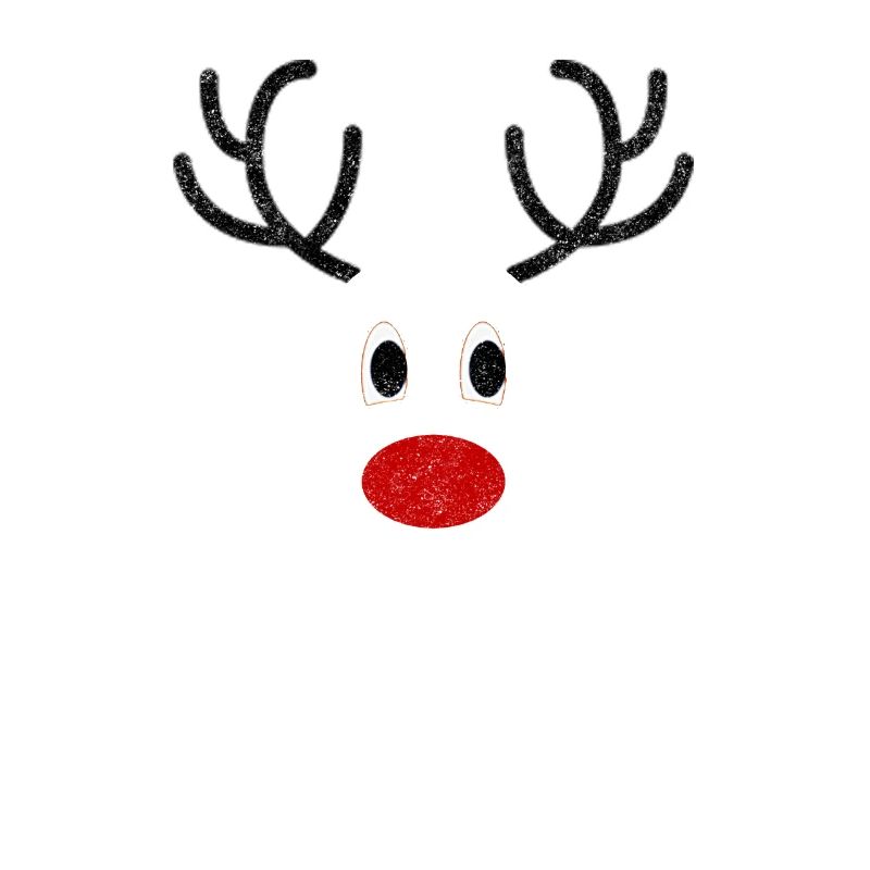 Visage mignon de renne