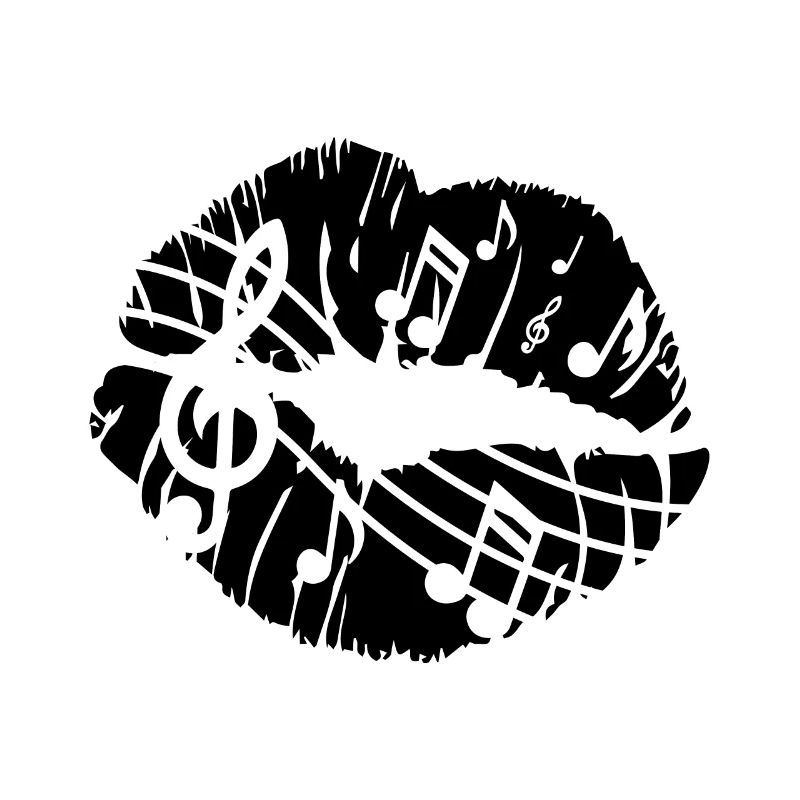 Notes musicales Baisers