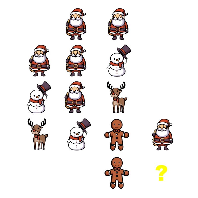 Devinette math math prof école primaire noël