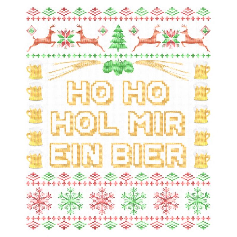 Ho Ho Obtenez-moi un pull de Noël laid de bière