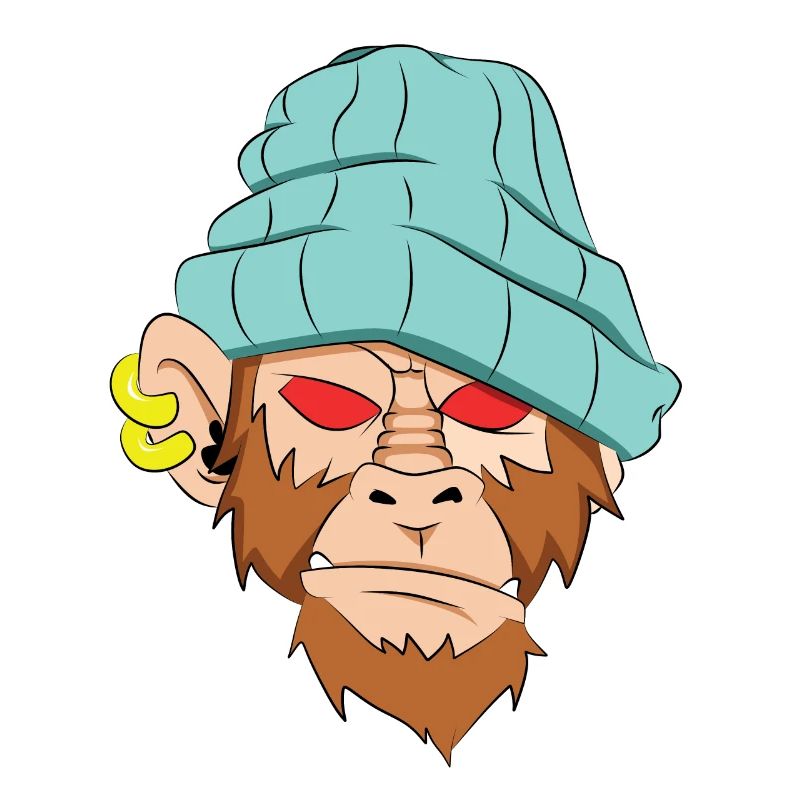 Face skull chimpanzee