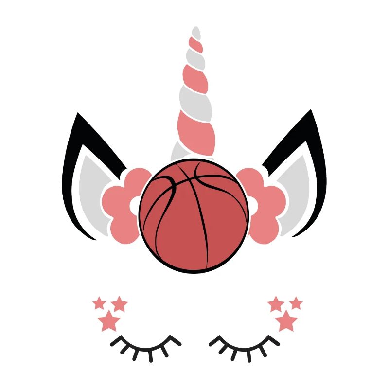BASKETBALL EINHORN GESCHENKIDEE