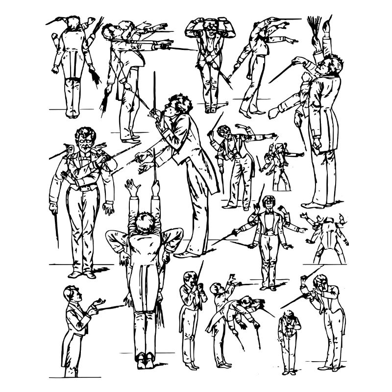 Gustav Mahler dirigiert