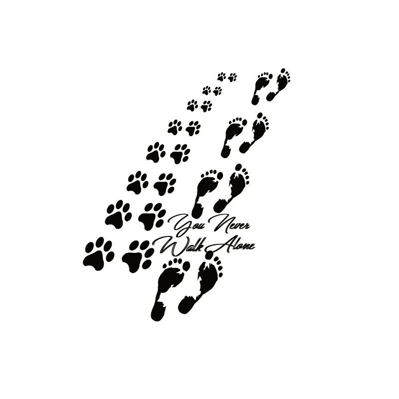 You never walk alone Hund