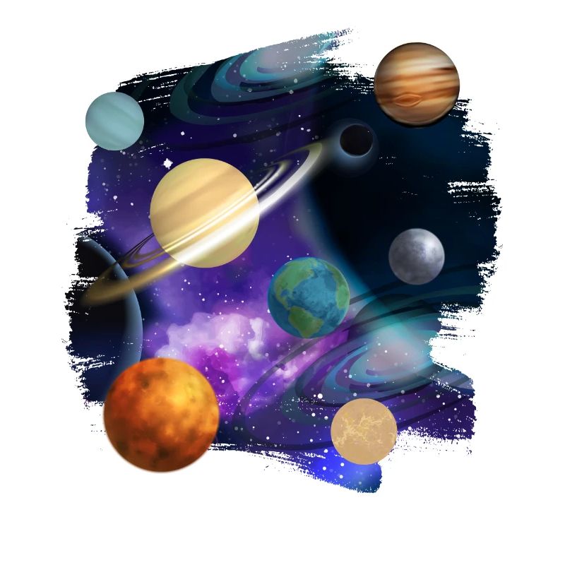 Planets graphic done