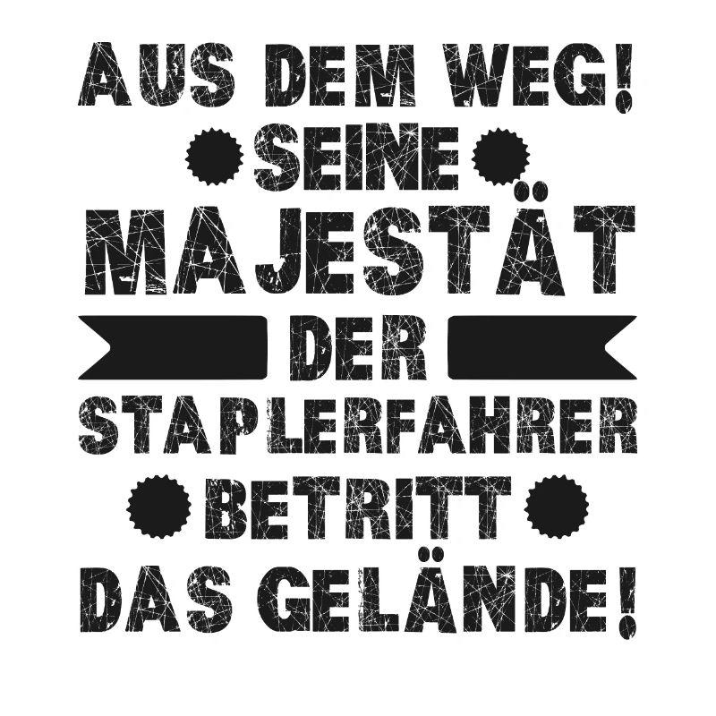 Staplerfahrer Stapler Lager Spedition