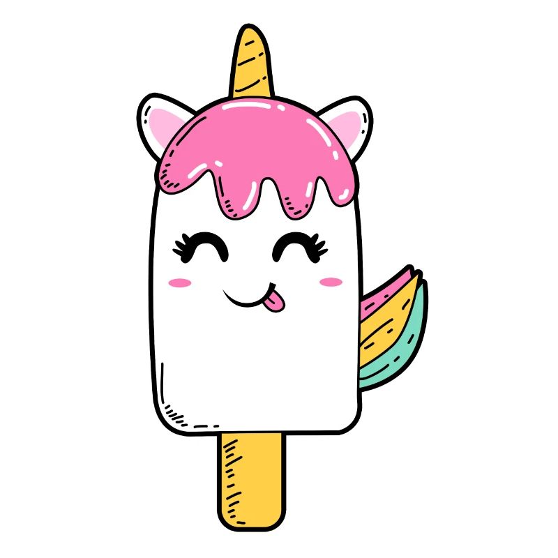 Einhorn Eis - Sommer