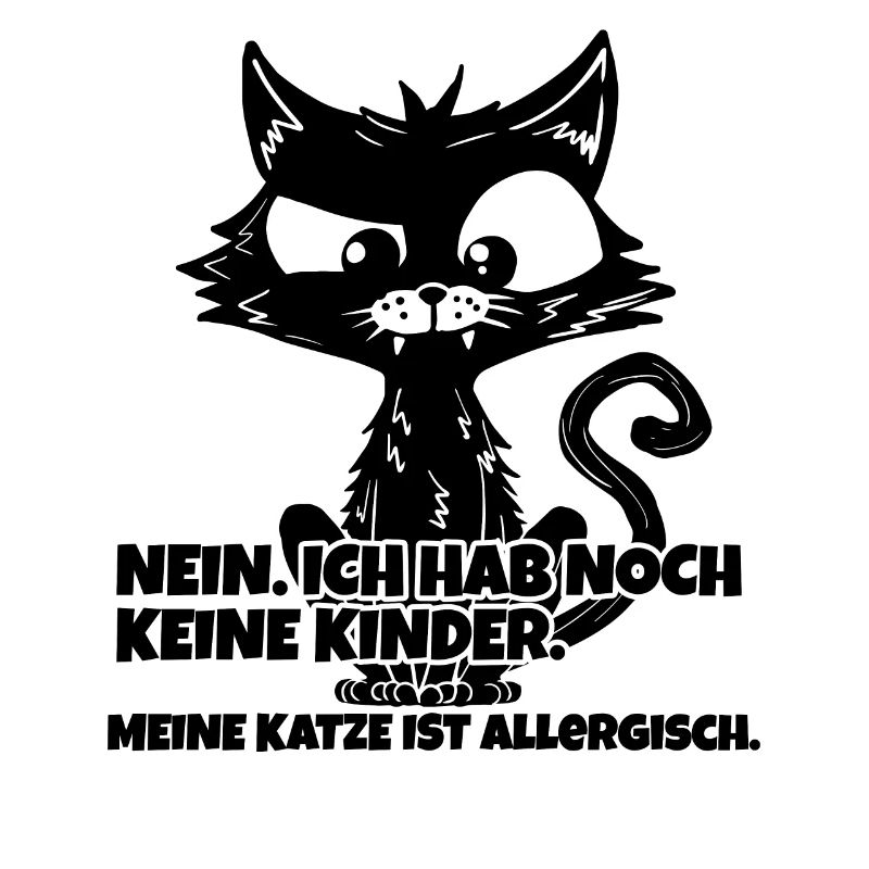 Süßes Kätzchen "Allergisch" Katze