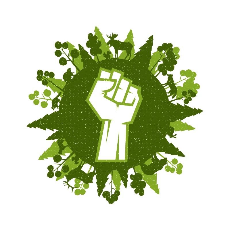 Eco friendly protest