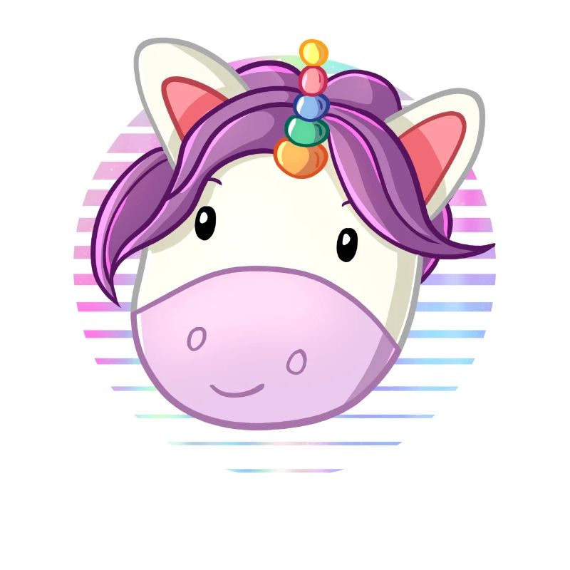 Süßes Einhorn-Bild