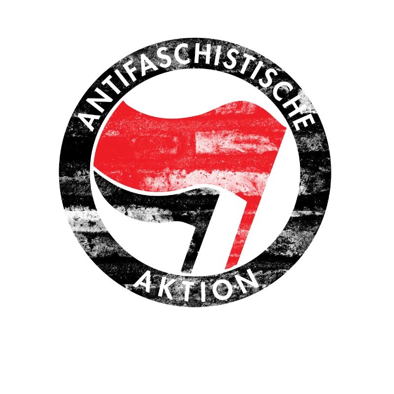 Antifa Logo, Gegen Rechts, Demo, Protest, Punk