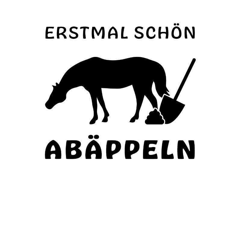 Witziger Pferdespruch Abäppeln