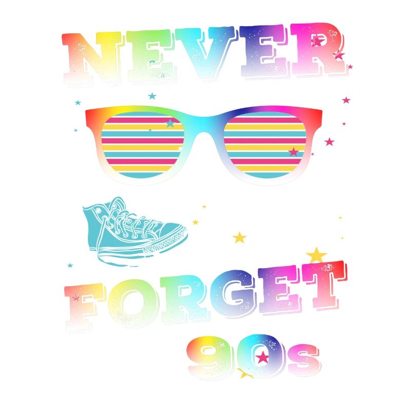never forget the 90s nineties retro
