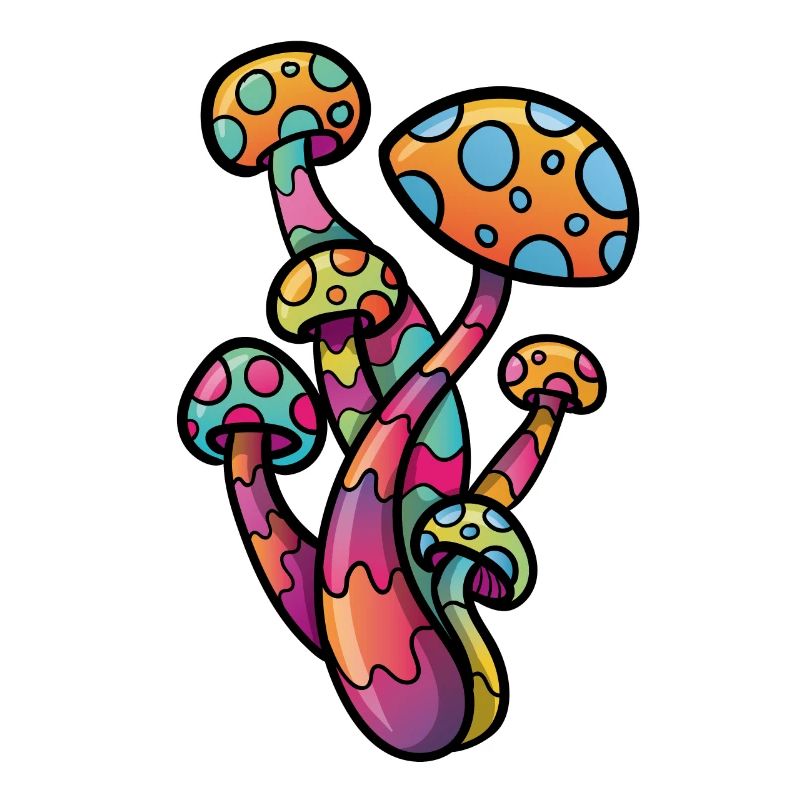 Psychedelischer Pilz