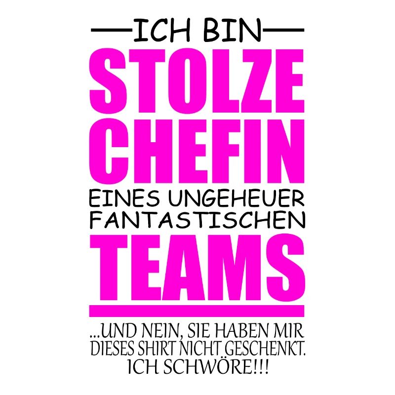 lustiges Chefin Geschenk stolze Chefin Idee