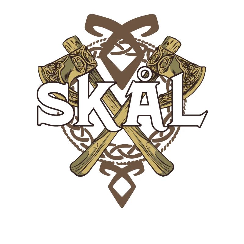 Skal Skol Wikinger Trinkspruch Met