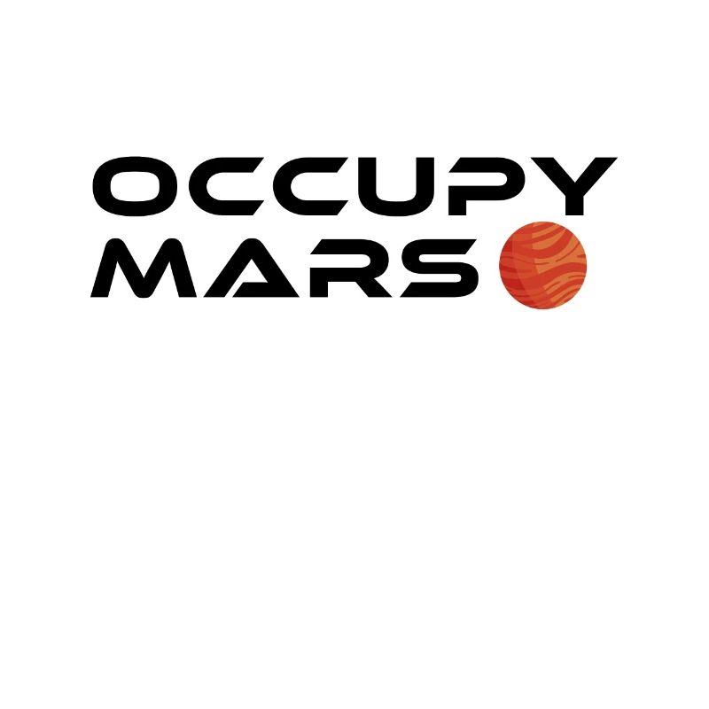 Vintage Space Astronomy Occupy Mars Gift