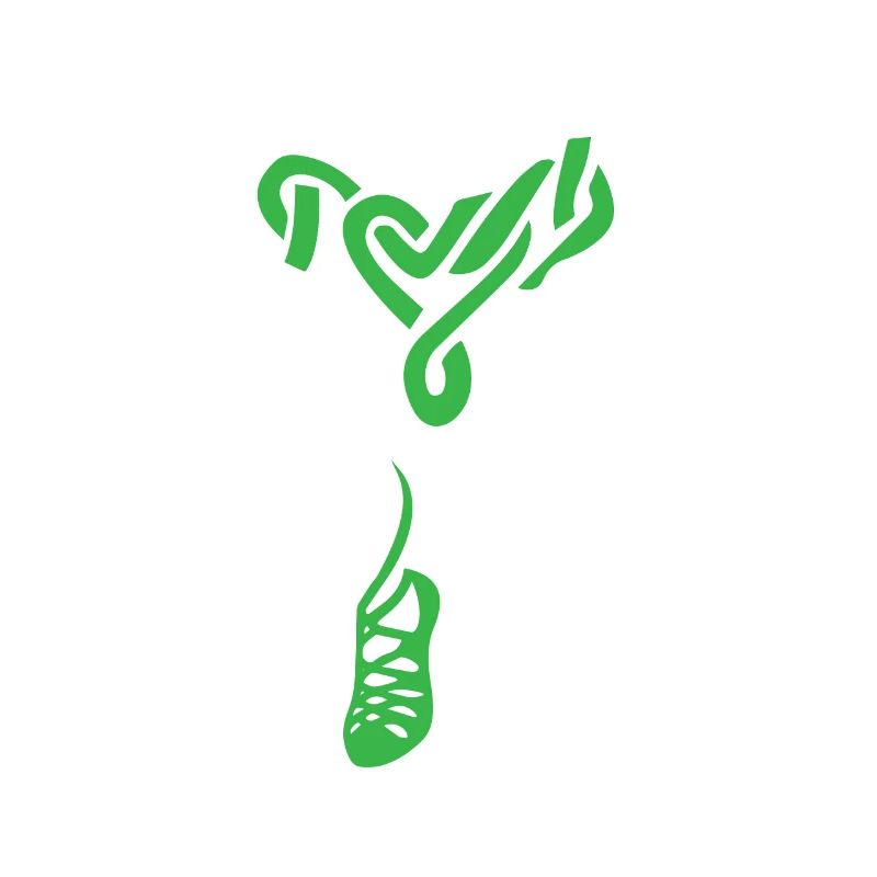 Irish Step Dancing Celtic Knot Heart