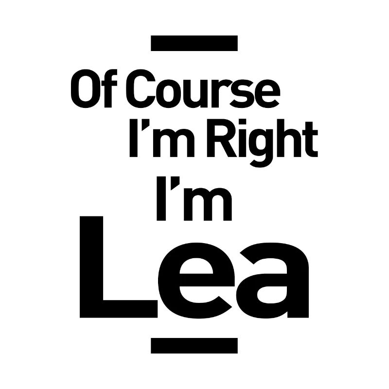 Lea personalisierter Name Geburtstagsgeschenk