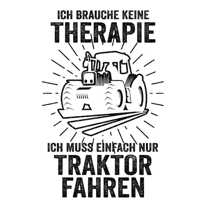 Traktor Therapie Trecker Landtechnik Bauer Geschen