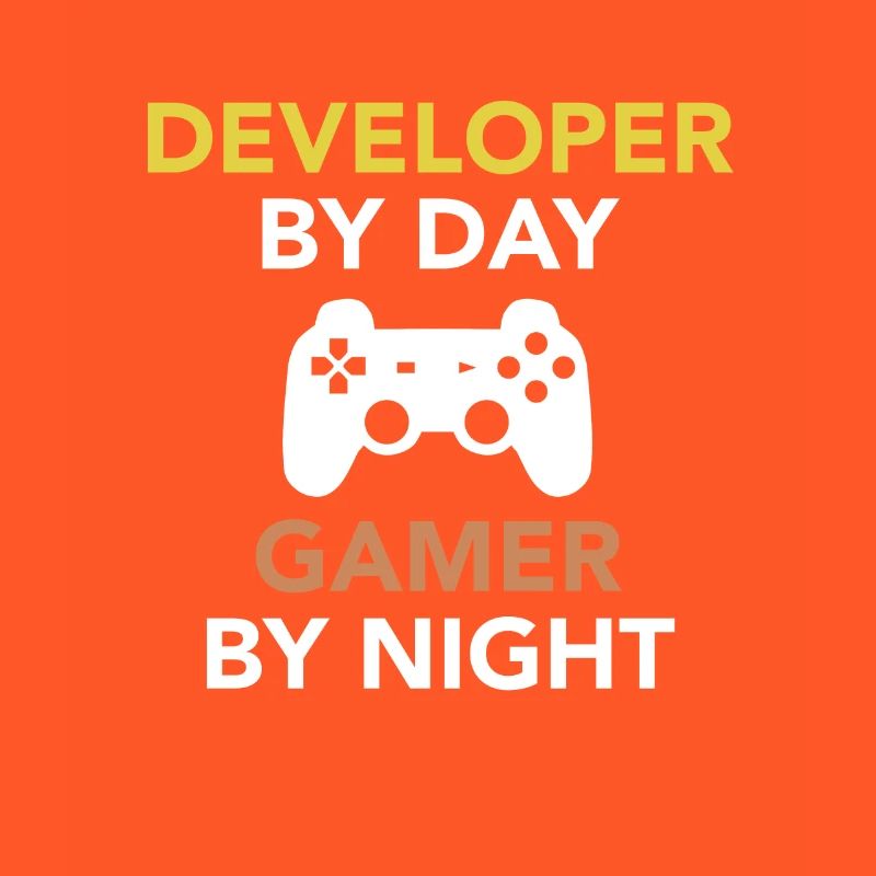 Gamer Software Developer Engineer Programmer