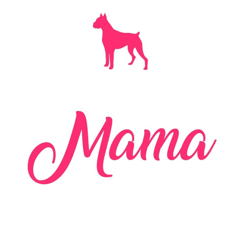 Boxer Hunde Mama Mutter Muttertag Geschenk
