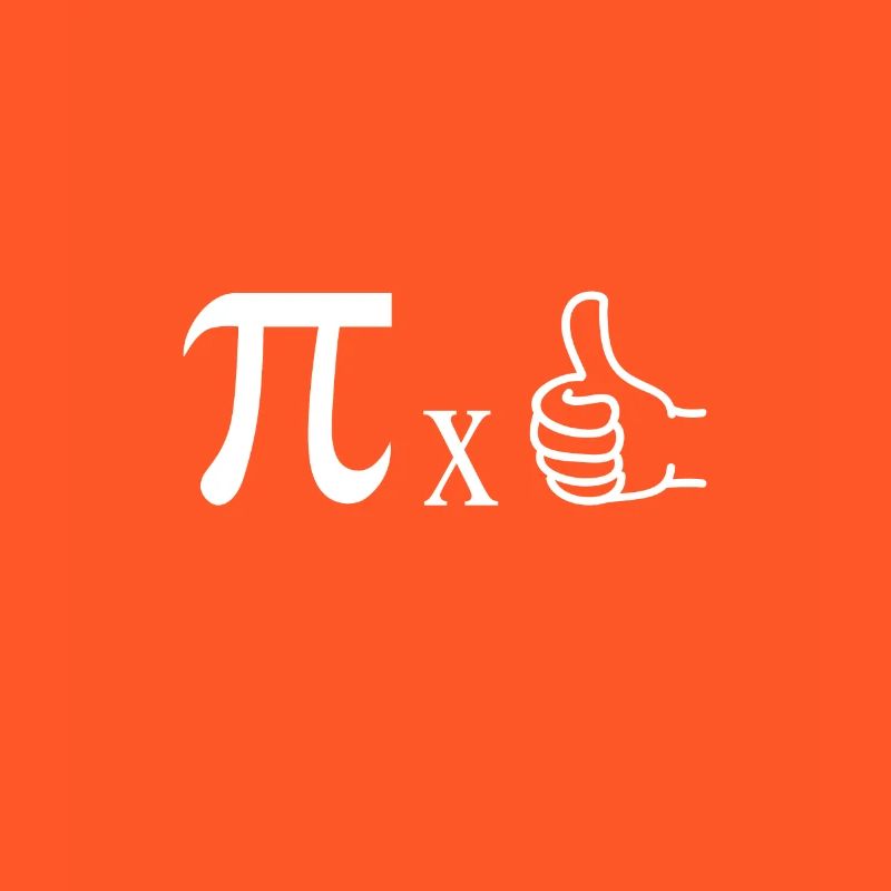 Math math meme Pi times thumb circle number