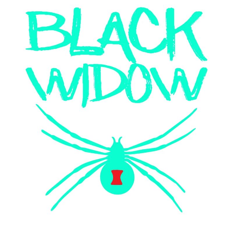 Black Widow Schwarze Witwe Spinne