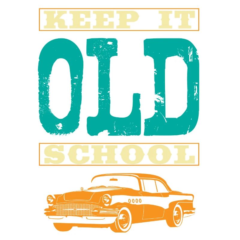 Keep It Old School Accelerate Muscle Car with Rear